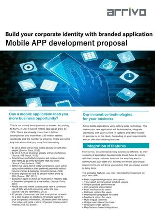 Mobile App Development Proposal V Pdf