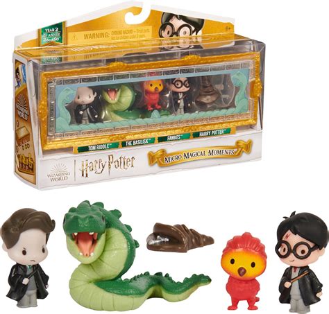 Wizarding World Harry Potter Micro Magical Moments Chamber Of Secrets Scene T Set With 5