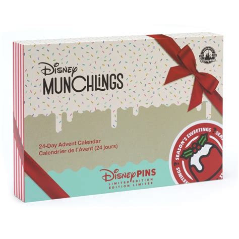 Disney Munchlings Limited Edition 24 Day Advent Calendar Mystery Pin