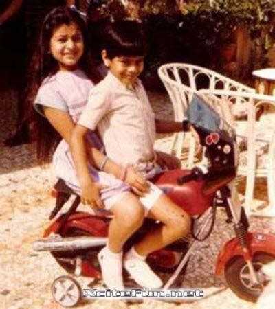 Amisha Patel: Childhood Images with Family - XciteFun.net