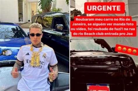 Mc Daniel Tem Carro De Luxo Roubado Por Homens Armados E Oferece Recompensa