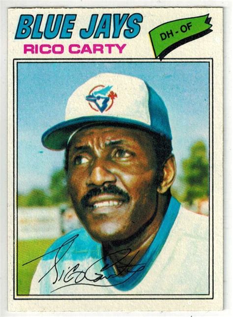 Topps Rico Carty Toronto Blue Jays Ex Nm Ebay