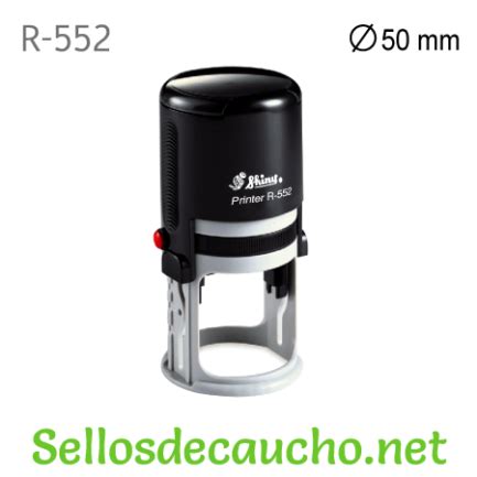 Sello Automático Redondo 50mm Ø SellosDeCaucho net