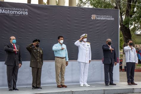 Encabeza Alcalde Mario L Pez Ceremonia De Honores Organizada Por