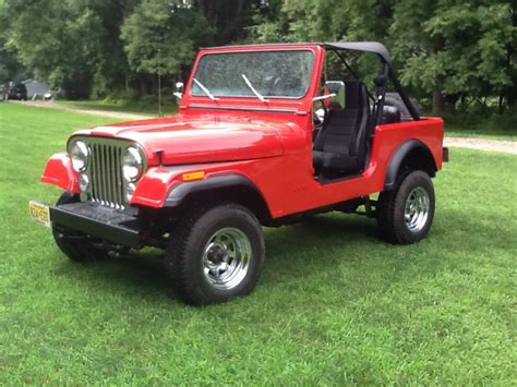 No Reserve 1982 Jeep Cj7 Laredo 5 Speed For Sale On Bat Auctions