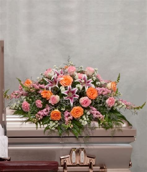 Unique Reflections Casket Spray Hoover Fisher Florist