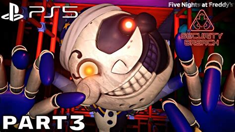 Five Nights At Freddys Security Breach Ps5 Walkthrough Gameplay Part 3