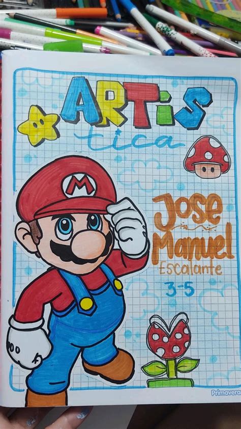 Mario Bros Cuadernos Bonitos Cuadernos De Dibujo Para Ni Os Dibujos