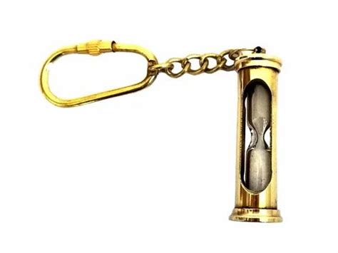 Le Products Gold Metal Antique Nautical Brass Sand Timer Hourglass