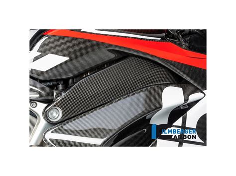 Rar Dpv G K Frame Cover Right Gloss Carbon Ilmberger Ducati