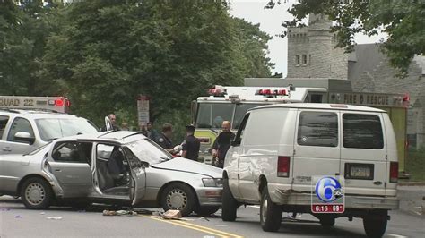 1 Injured In Multi Vehicle Crash In Lower Merion Township 6abc