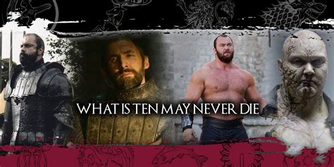 Game of Thrones: Gregor Clegane Actors, Ranked