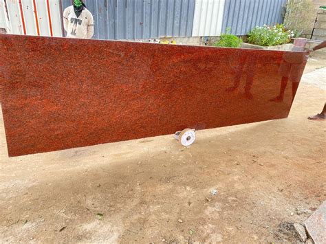 18mm Red Parpari Granite Slab For Flooring At Rs 125 Square Feet In