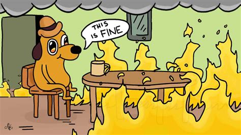 [100+] This Is Fine Wallpapers | Wallpapers.com