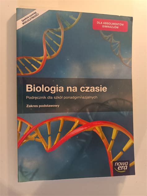 Podr Cznik Biologia Na Czasie Nowa Era Che Mno Kup Teraz Na Allegro