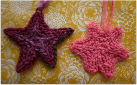 Knitted Star Crochet One Looks Cool Wish I Could Crochet Knitted