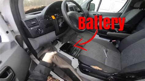 2012 Mercedes Sprinter Battery Location How To Replace A Car Battery Youtube