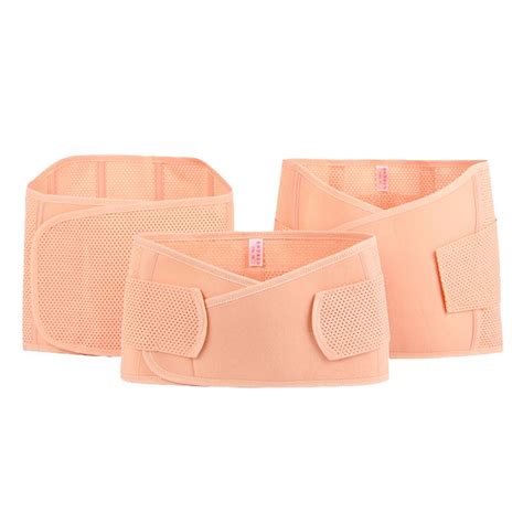 Buy 3piecesset Maternity Postnatal Belly Belt Pregnant Bandage Belly Band Waist Corset Women