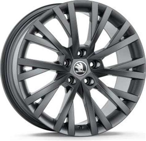 Skoda Antares Lichtmetalen Velg In Antraciet Design