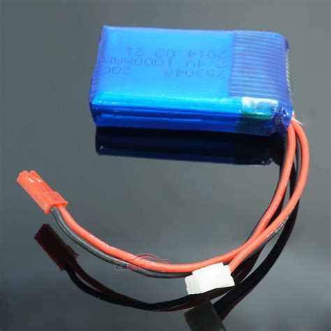 74v 1000mah 20c Lipo Battery For Rc Car Wltoys V262 V353 V912 V333