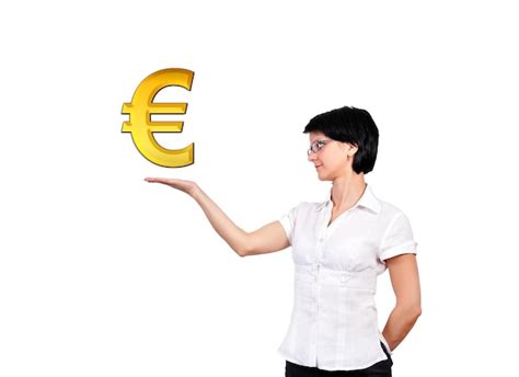 Premium Photo Gold Euro Symbol