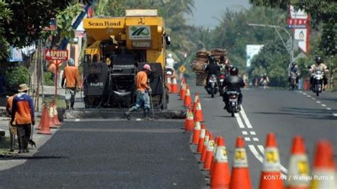 Perbaiki Jalan Nasional Pu Siapkan Rp Miliar