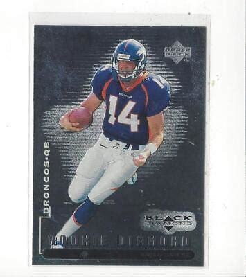 Black Diamond Rookies Brian Griese Rc Rookie Broncos Ebay