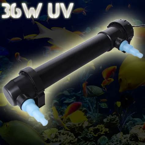 New Jebo W L H Aqaurium Uv Sterilizer Lamp Ultraviolet Light