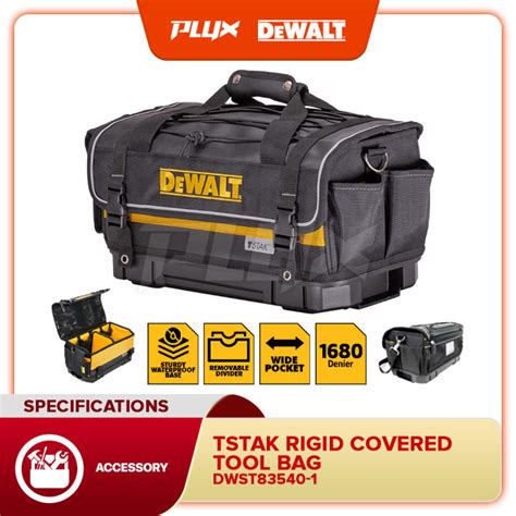 Dewalt DWST83540 1 DWST17623 TSTAK Rigid Covered Tool Bag