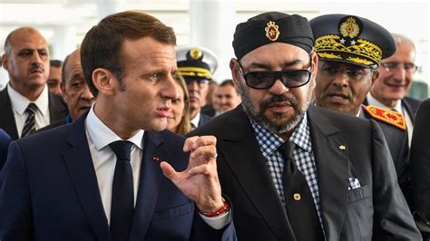 France Maroc Emmanuel Macron A Appel Mohammed Vi Avant La Rencontre