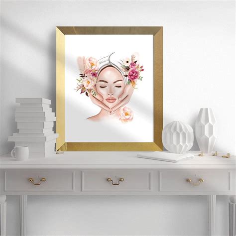 Spa Salon Wall Art Medical Spa Art Massage Room Decor Etsy Salon Wall Art Massage Room