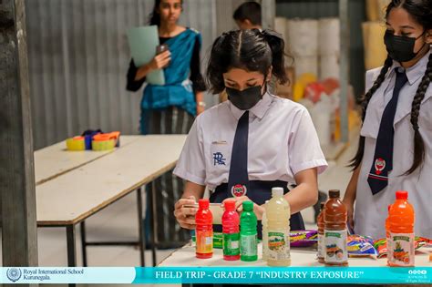 The Grade 7 Ris Students Had Royal International School