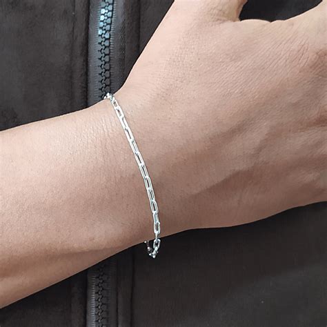 Pulseira Masculina Prata