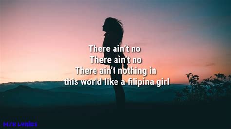 Billy Crawford Ft Marcus Davis And James Reid Filipina Girl Lyrics