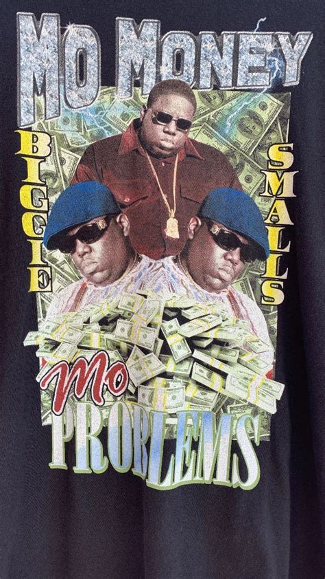 Biggie Smalls Mo Money Mo Problems Raptee Tshirt | Boardwalk Vintage