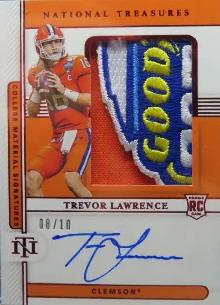 Most Valuable Trevor Lawrence Football Cards