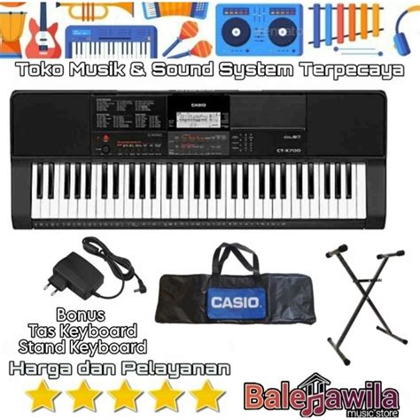 Jual Digital Keyboard CASIO CTX700 CTX 700 Keyvoard Shopee Indonesia