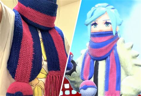 Pokémon Scarlet And Violet Fan Knits Irl Version Of Grushas Scarf