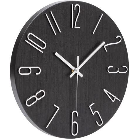 Horloge Murale Design Moderne Cm Pendules Murales Silencieuse En