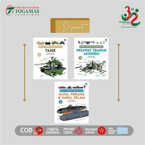 Jual Buku Pintar Kendaraan Tank Pesawat Tempur Modern Kapal