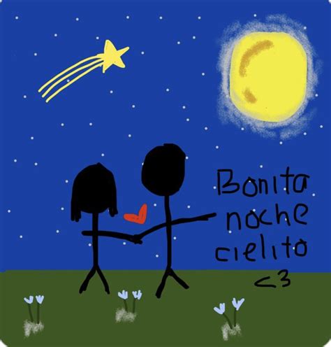 Two People Holding Hands In Front Of A Night Sky With A Bird Flying