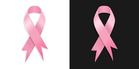 Lazo rosa para campañas de concientización sobre el cáncer de mama