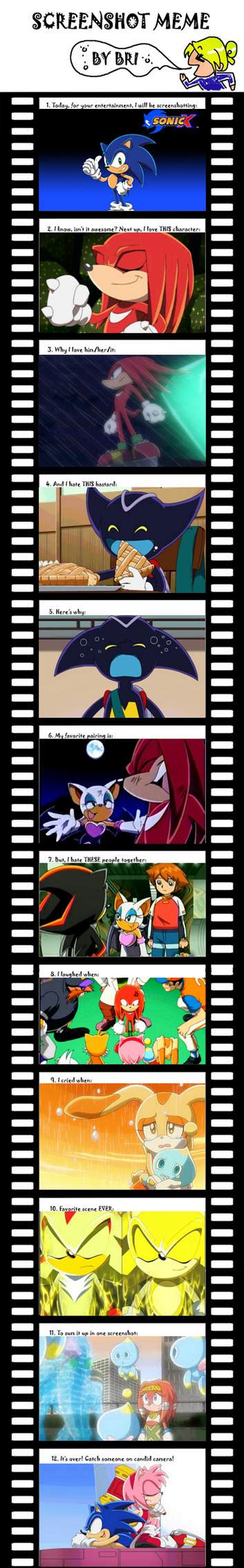 Sonic X Meme By Cari28ch3 On Deviantart