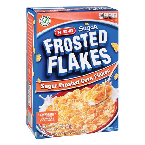 H E B Sugar Frosted Flakes Cereal Shop Cereal At H E B