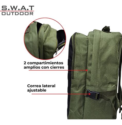 Mochila T Ctica Militar Lts Trekking Camping Swat Outdoor Swat