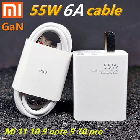 Neworiginal Xiaomi W Charger Gan Tech With A Type C Usb Cable