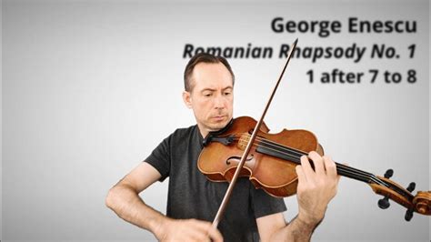 Viola Solo From Enescu Romanian Rhapsody No 1 Youtube