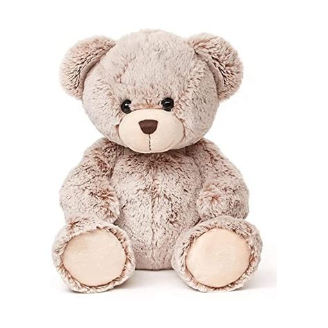 Uni-Toys - Teddy Super Doux Marron Clair - 24 cm Hauteur - Ours en ...