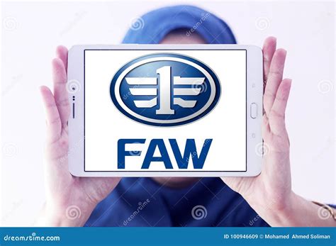 FAW Automotive Company Logo Editorial Stock Image - Image of automobile ...