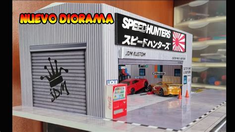 BUILD DIORAMA SPEEDHUNTER 1 64 FOR HOT WHEELS JDM YouTube